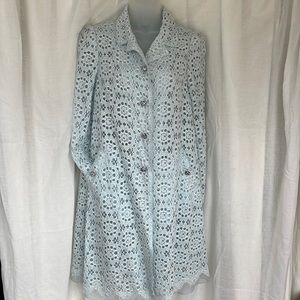 Dolce and Gabbana long lace jacket